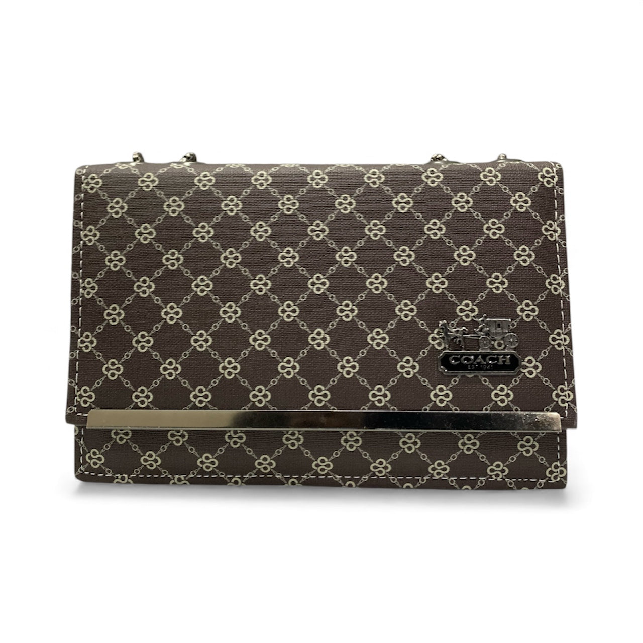 Premium Textured Coach Crossbody