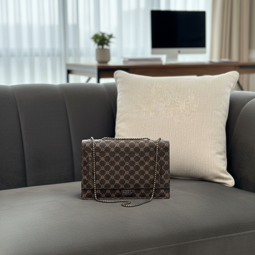 Premium Textured Coach Crossbody