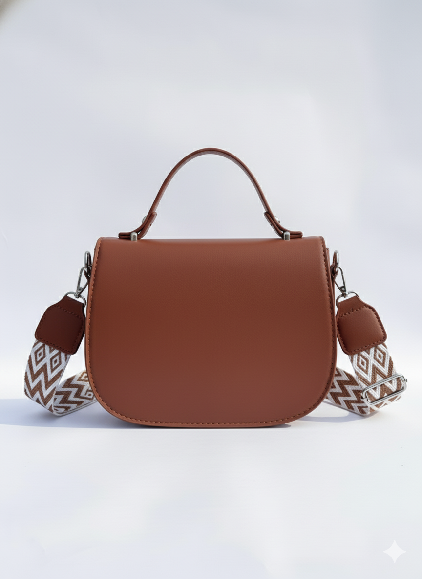 Premium Leather Top-Handle Bag