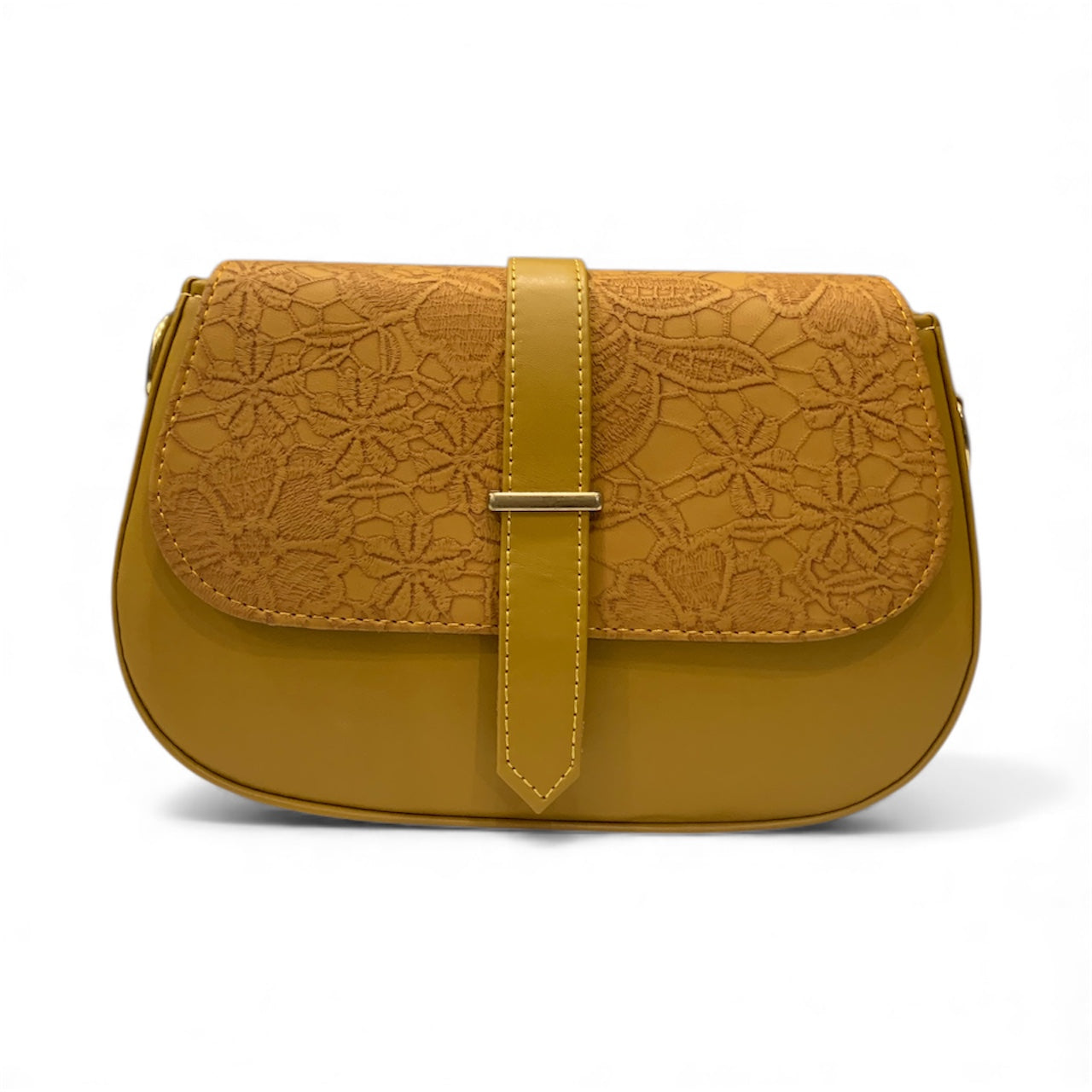 Elegant Lace Accent Crossbody