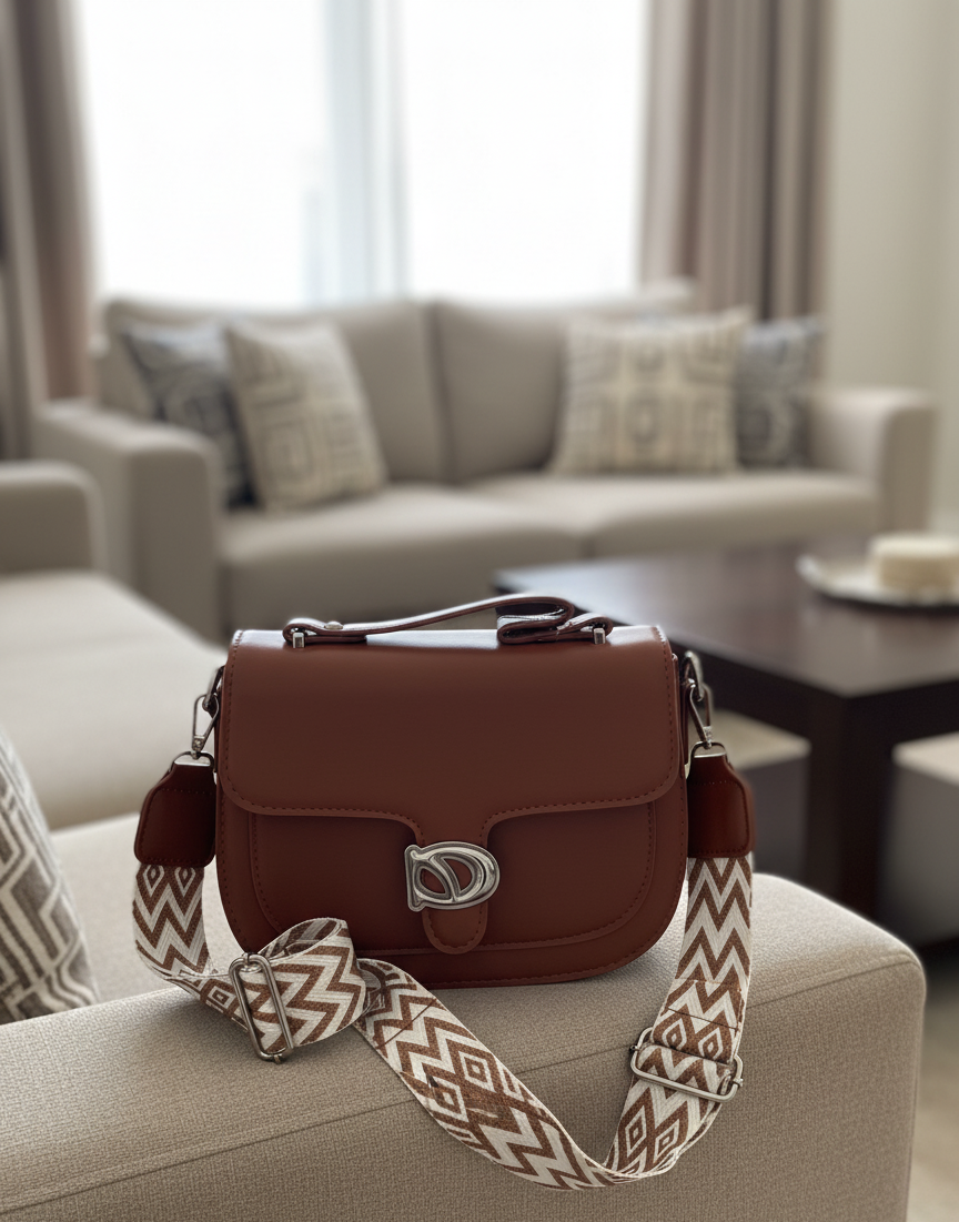 Premium Leather Top-Handle Bag