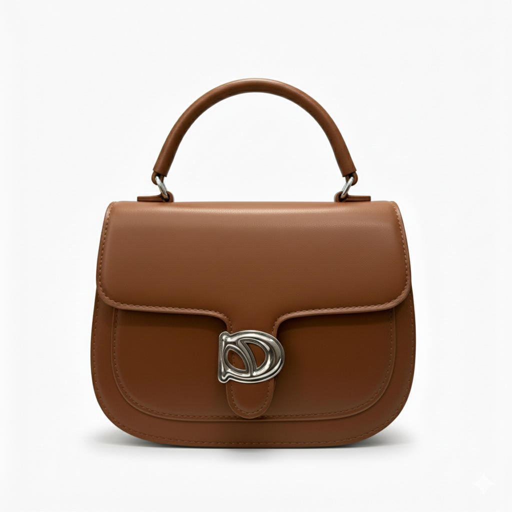 Premium Leather Bag With 2 Different Straps